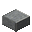 Polished Andesite Slab (type: bottom, waterlogged: false)