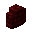 Red Nether Brick Wall (east: none, north: none, south: none, up: true, waterlogged: false, west: none)