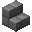 Stone Brick Stairs (facing: south, half: top, shape: straight, waterlogged: false)
